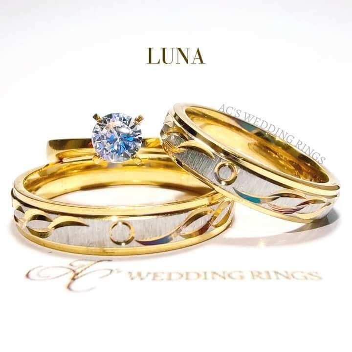 10k SD Gold Couple Ring LUNA | Lazada PH