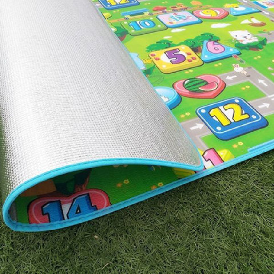 Eco-Friendly Portable Foldable Thick Baby Crawling Mat