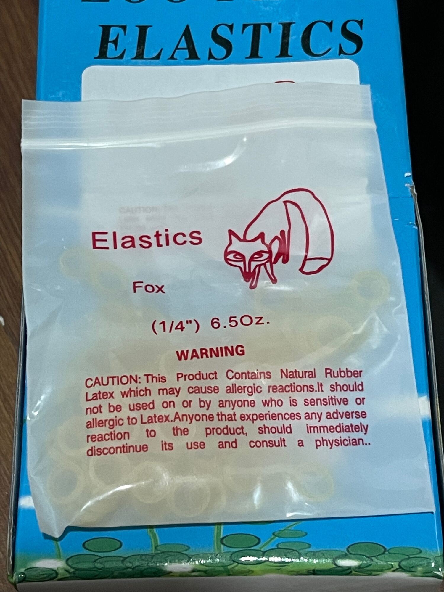 1pack elastic fox 1/4 6.5oz dental Lazada PH