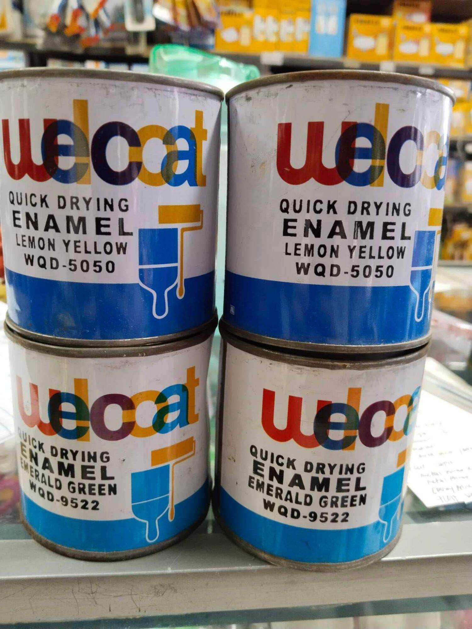 BOYSEN / WELCOAT Quick Drying Enamel Paint 1/4Liter ( various color for ...