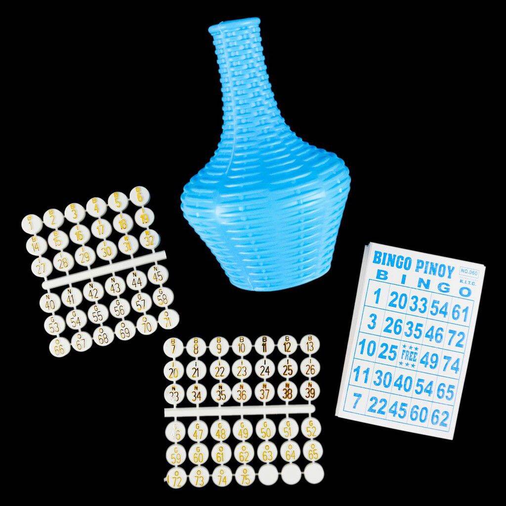 Pinoy Classic Bingo Game Set with Shaker and Cards Lazada PH