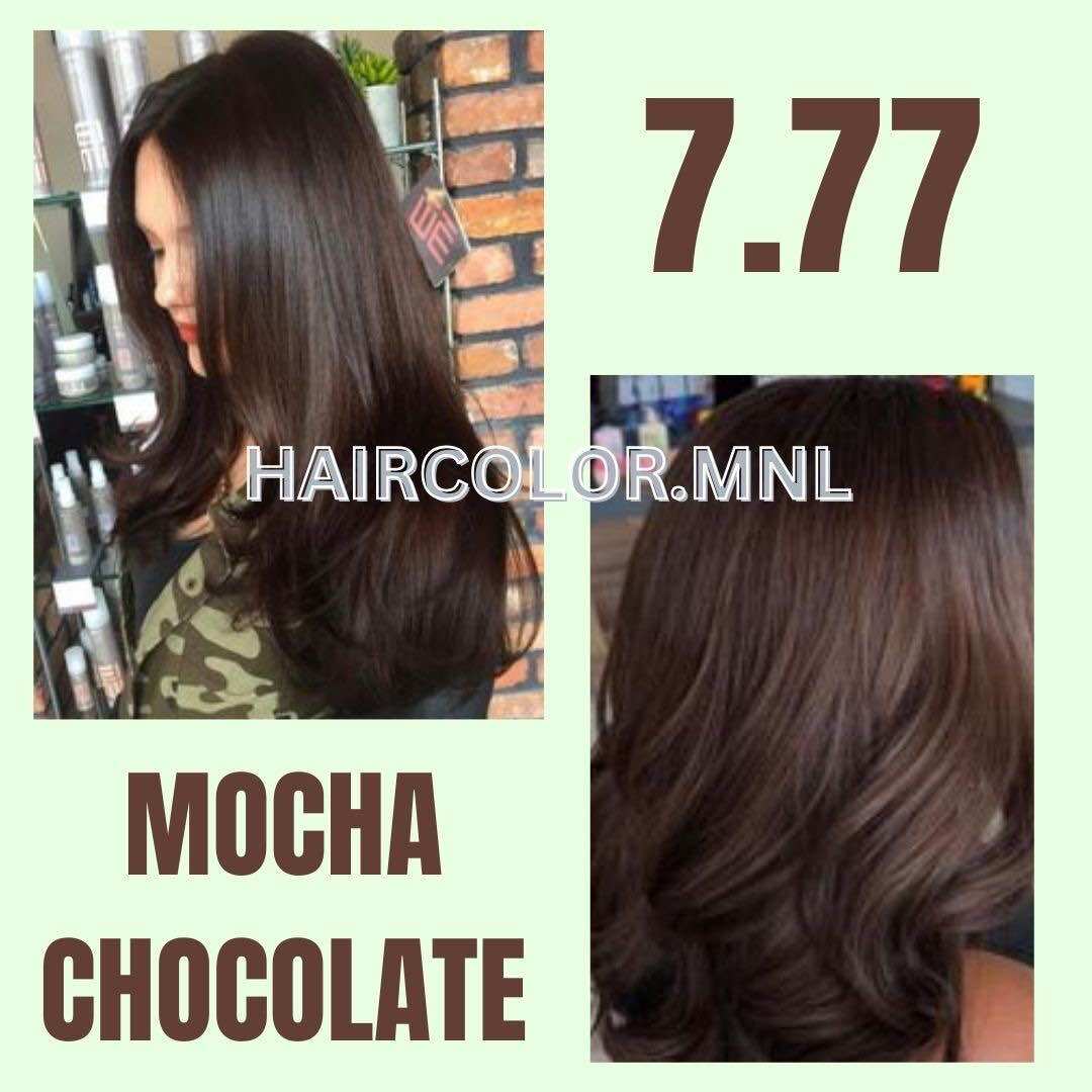 BREMOD MOCHA CHOCOLATE Hair color Set with Oxidizing Cream