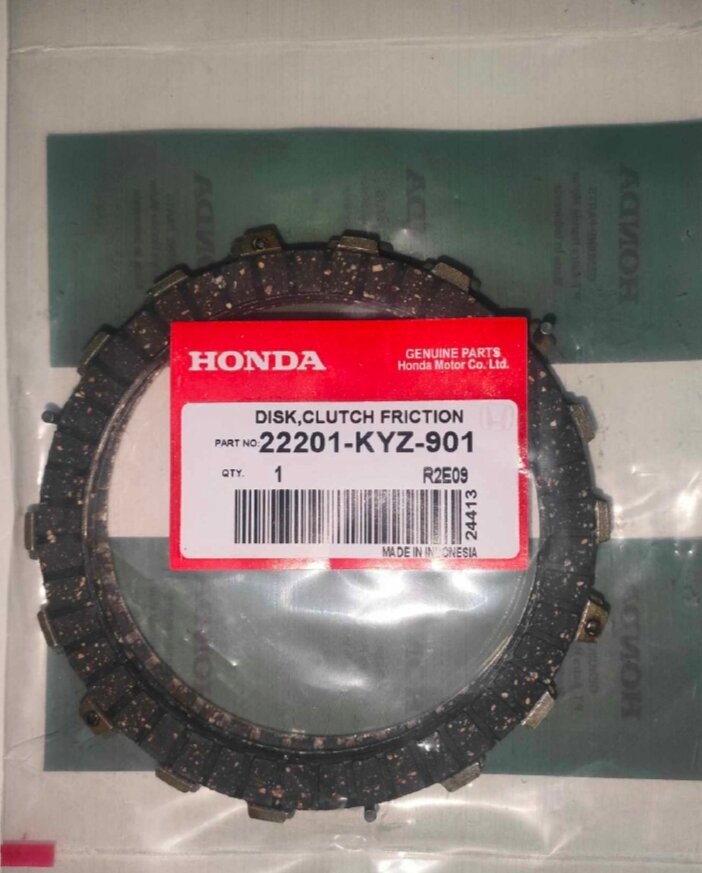 Honda genuine clutch lining xrm 125 Fi set Lazada PH