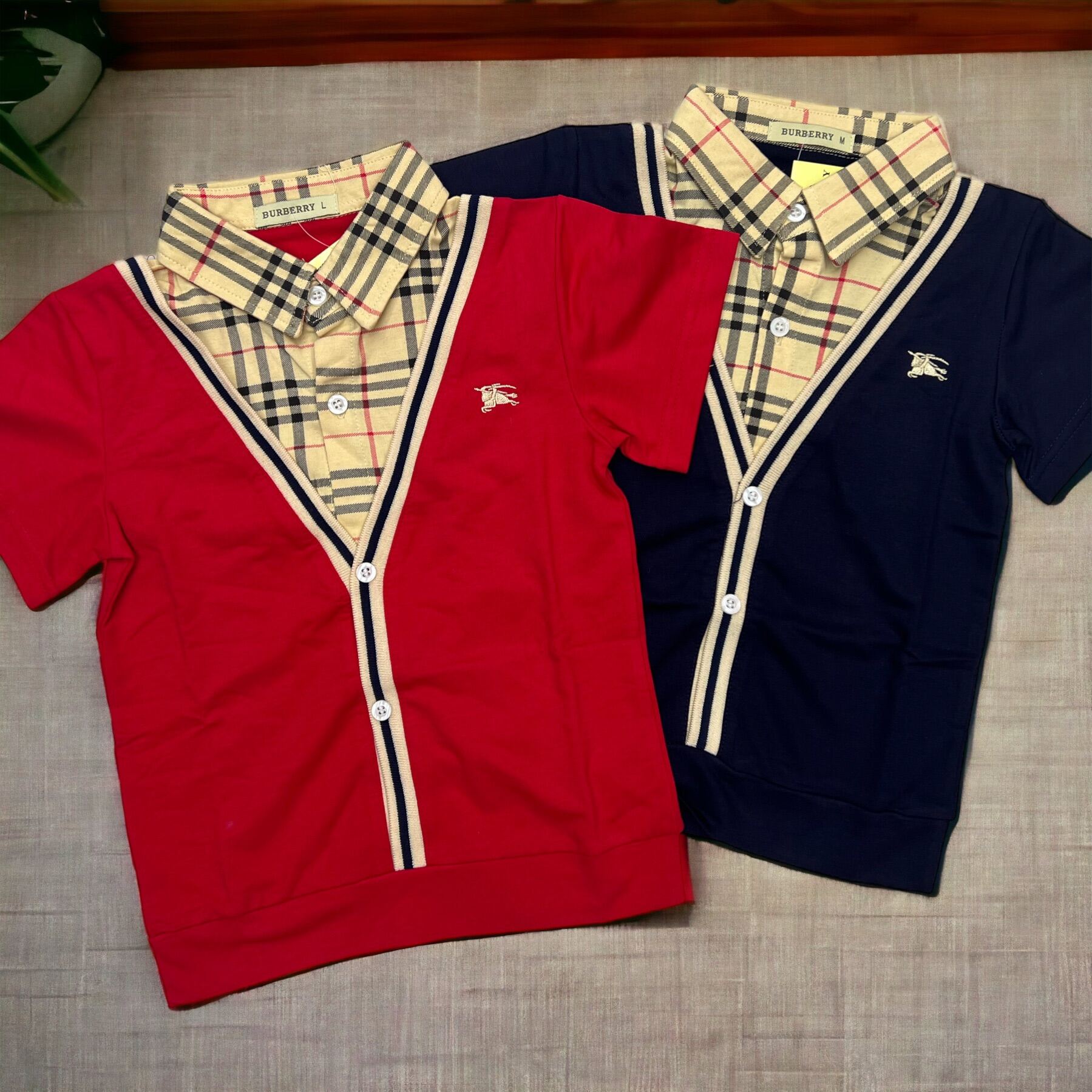 Burberry polo for outlet baby boy