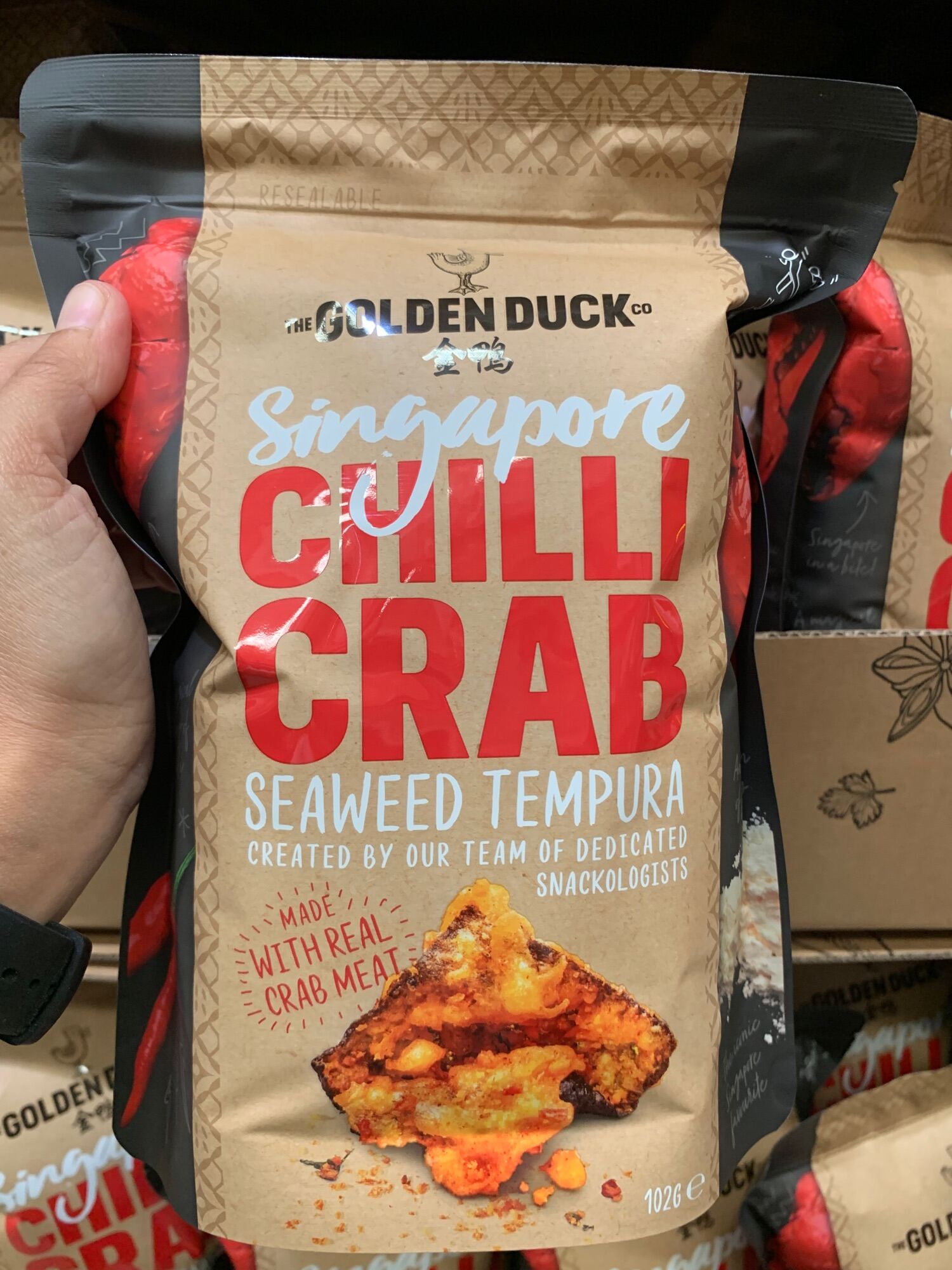Golden Duck Singapore Chilli Crab Seaweed Tempura 105g Lazada PH