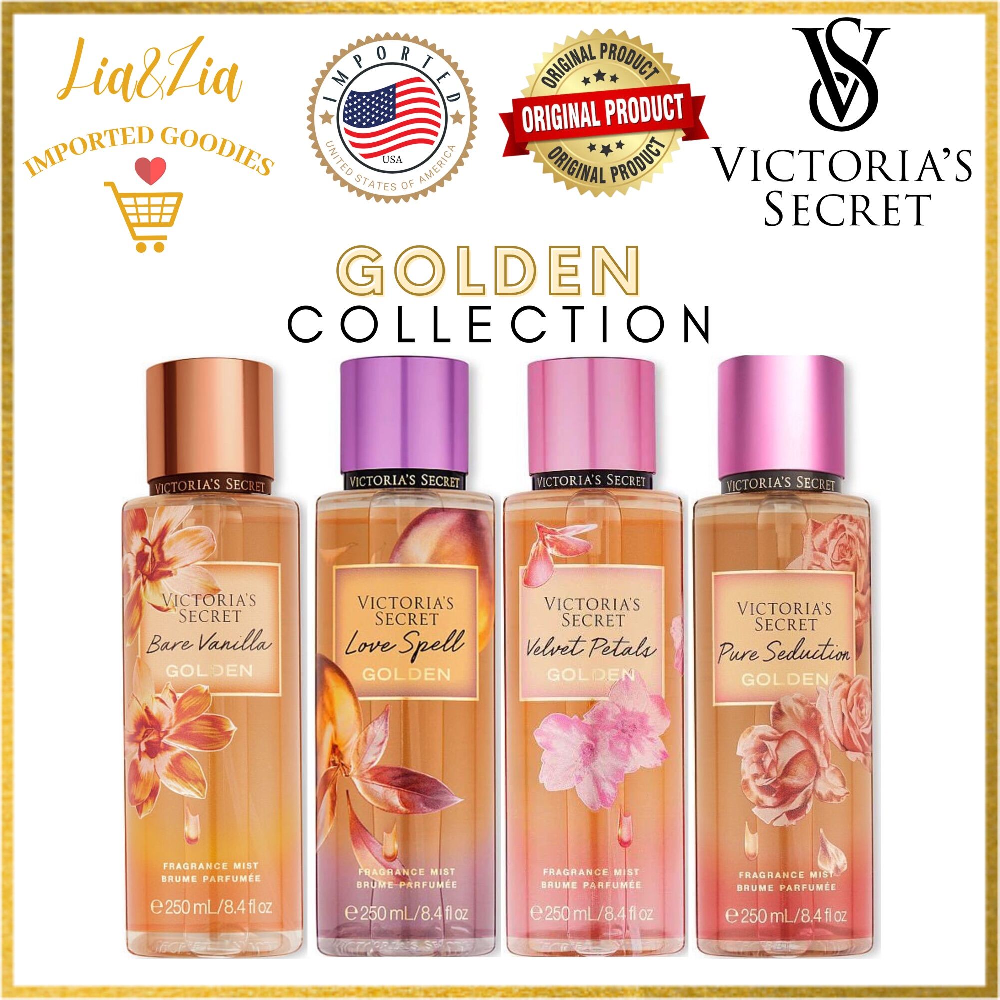 Golden Collection by Victoria's Secret : Bare Vanilla Golden, Pure