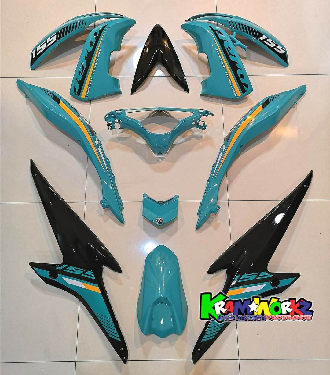 yamaha aerox 155 fairings price