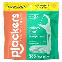 Plackers Micro Mint Dental Flossers