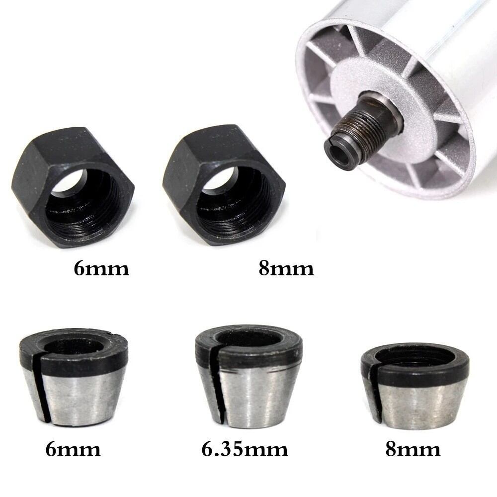 Eyech Heavy Duty Router Bit Collet Extension Collet Extender with ER20 Spring Collet Set for 1/2 Inch Shank Router Bit Eyech Heavy Duty Router Bit Collet Extension Collet Extender with ER20 Spring Collet Set for 1/2 Inch Shank Router Bit