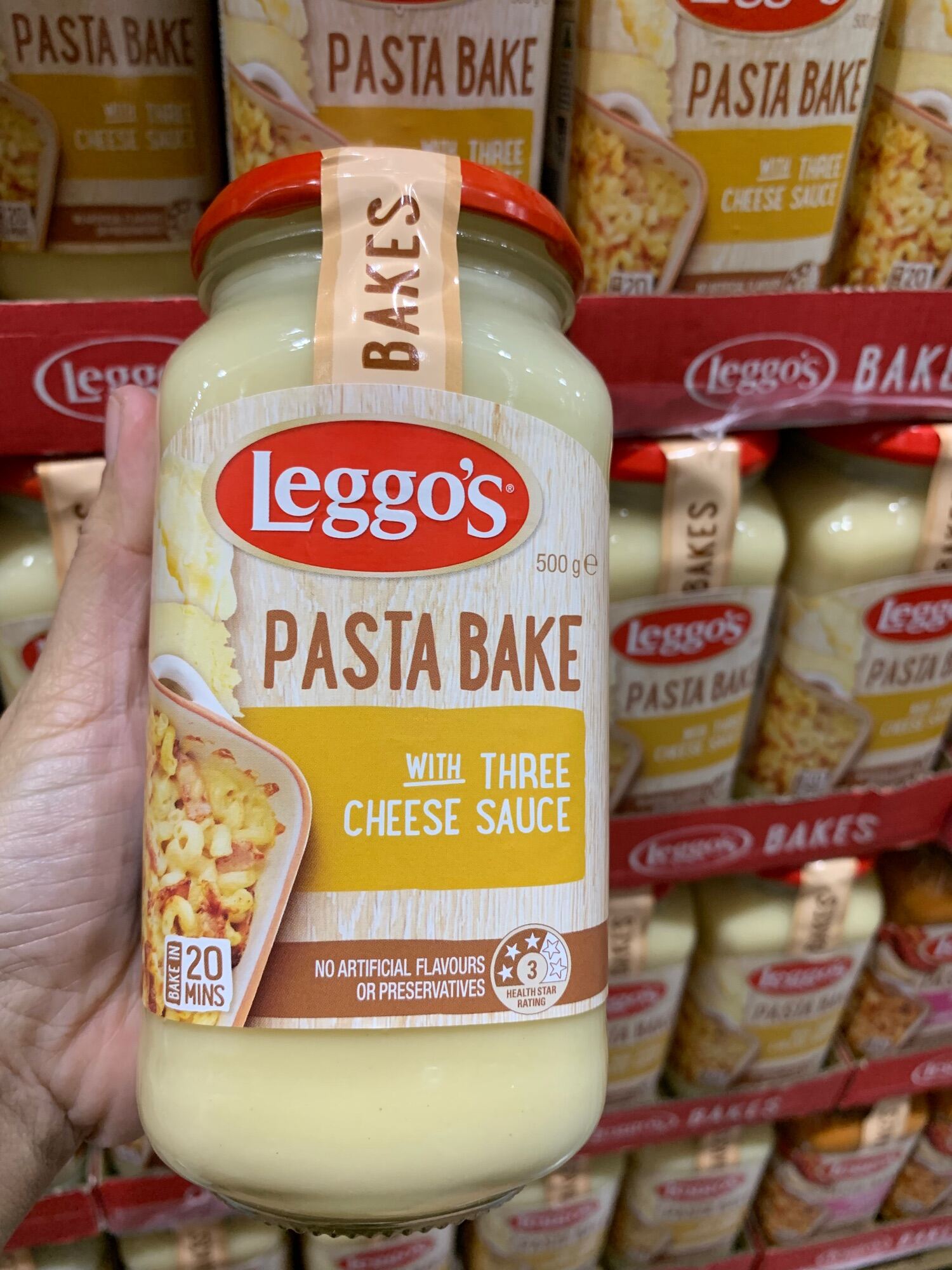 Leggos Pasta Bake 2 Cheese Sauce 500g Lazada PH
