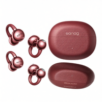 sanag | Clip-On Wireless Bone Conduction Bluetooth Headphones