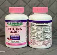 Hair Skin&Nails Argail Oil Infused with Biotin 250 Softgels Natures Bounty