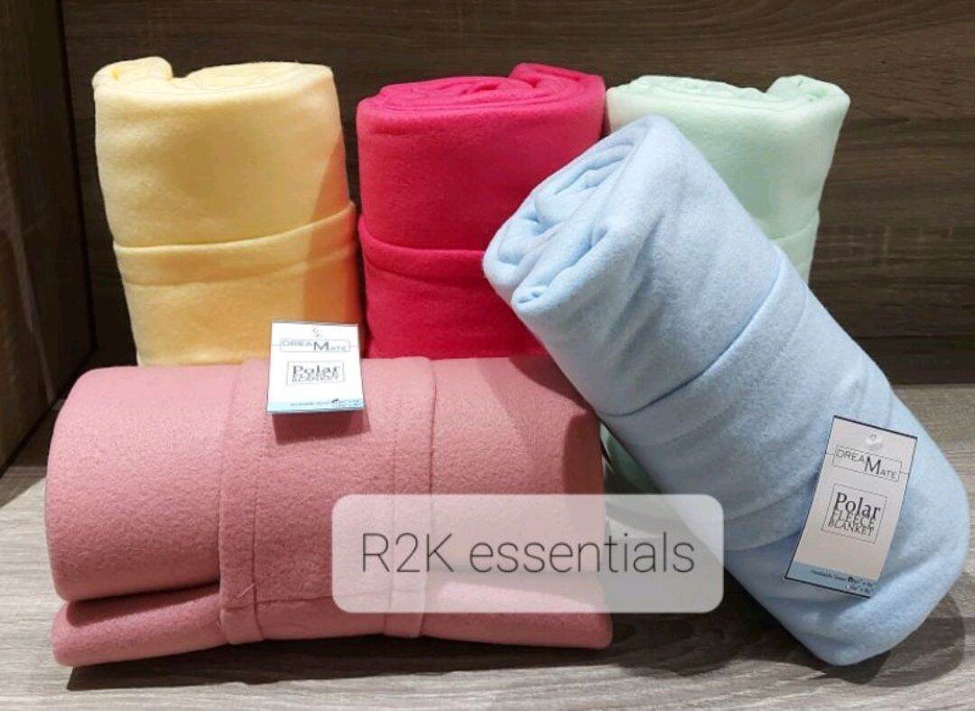 POLAR FLEECE BLANKET 50X60INCHES / DREAM MATE Lazada PH