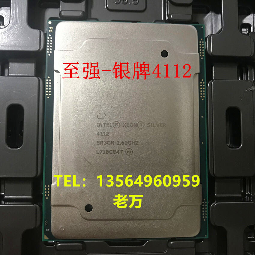 Intel/Intel Xeon Silver 4112 Silver Display Version CPU Clock G 4-Core ...