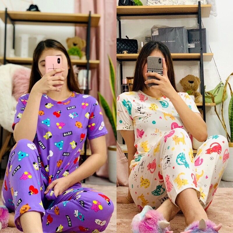 Pajama discount terno cotton