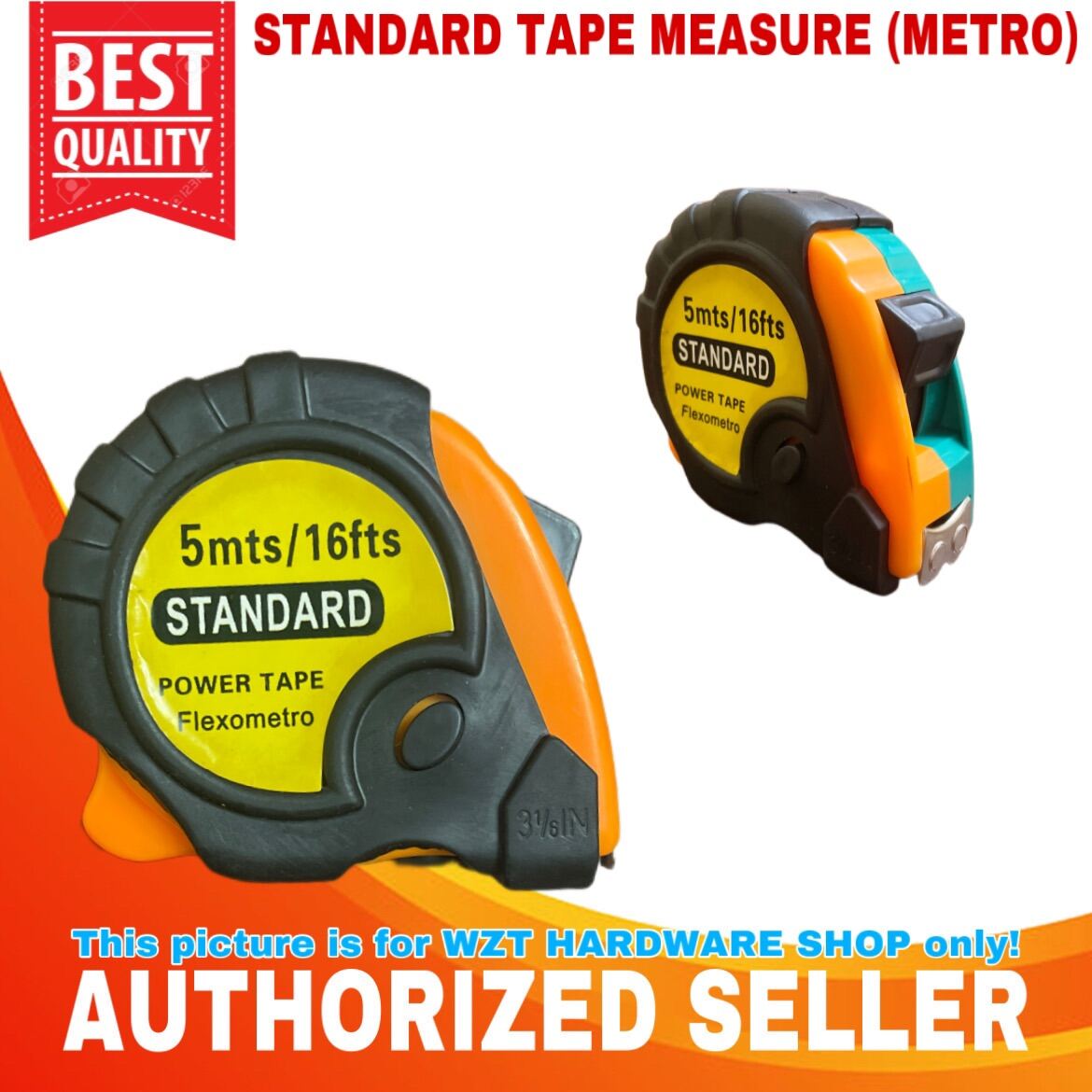 STANDARD INDUSTRIAL TAPE MEASURE STEEL SELF LOCK MEASURING TAPE (METRO