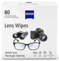 ZEISS Pre-Moistened Lens Cleaning Wipes 10 20 50 80 Count