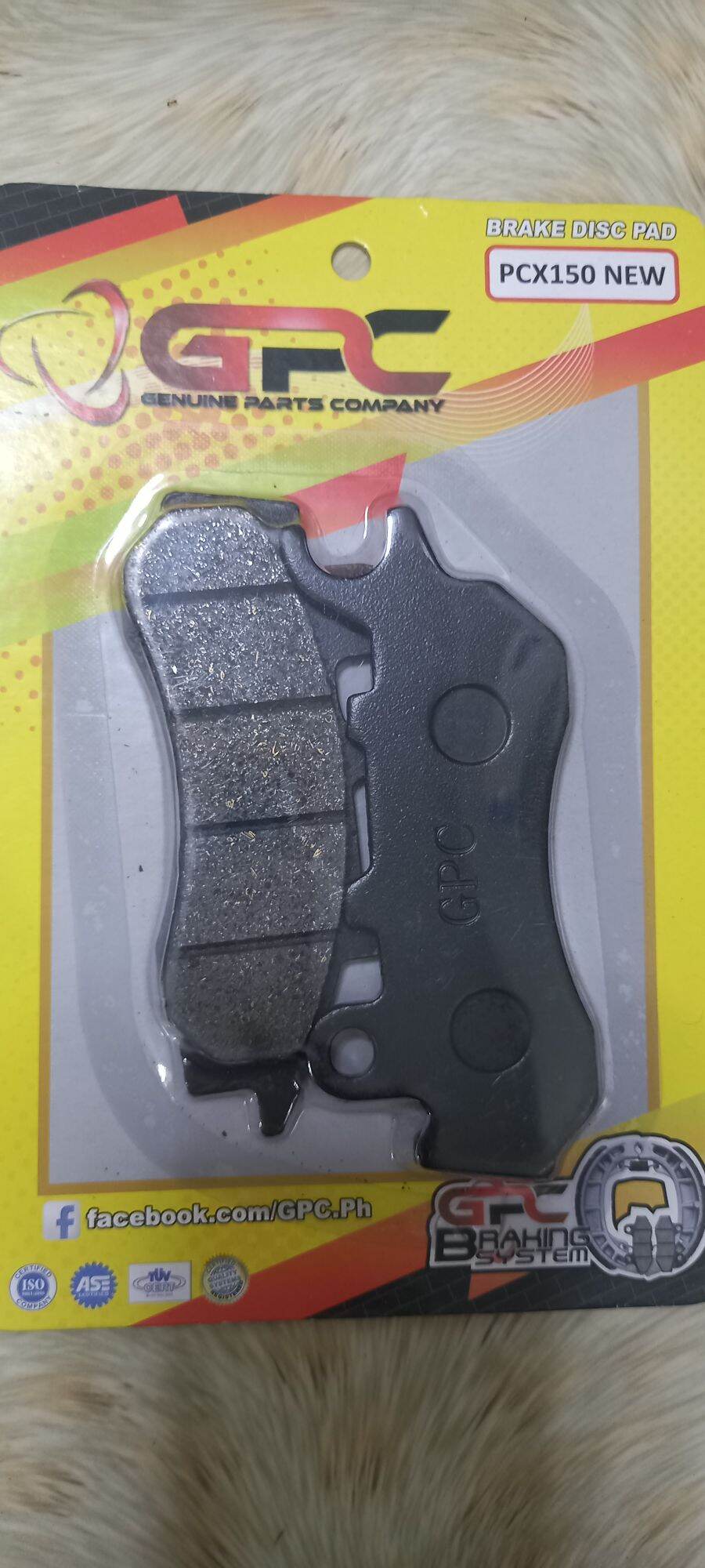 gpc brake pad pcx150/160/adv150 front | Lazada PH