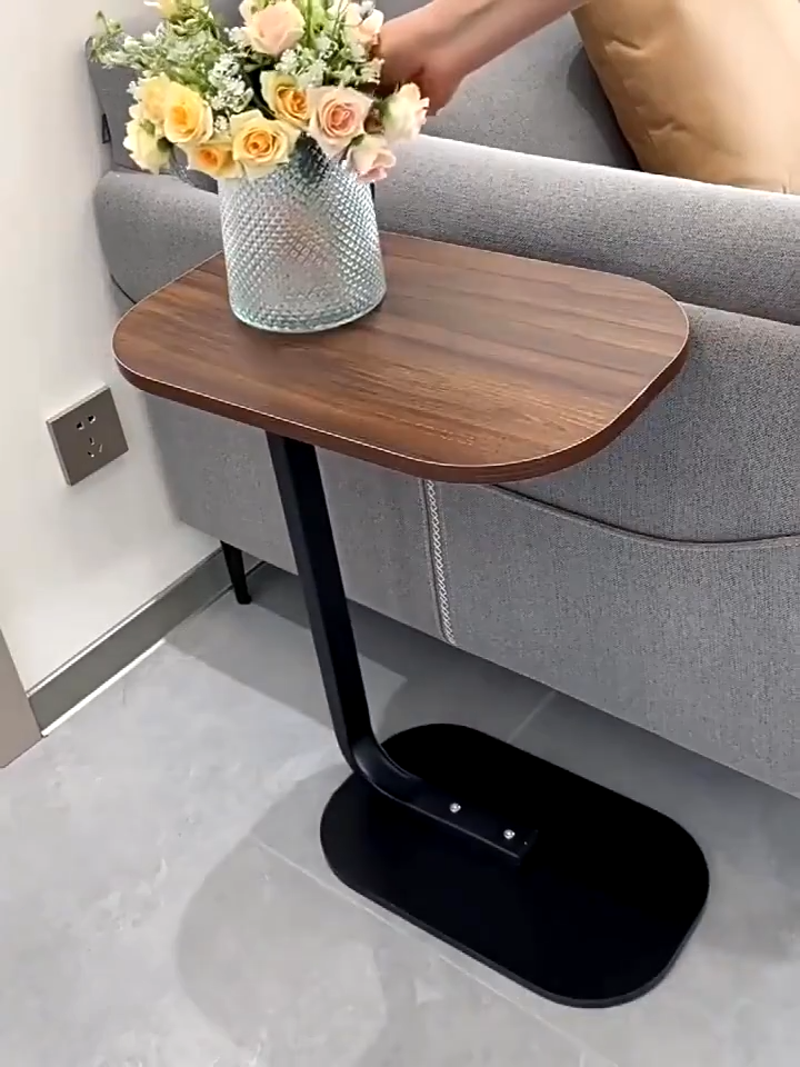 DIODIY Nordic Side Table Sofa Bedside Table Corner C-Type Movable ...
