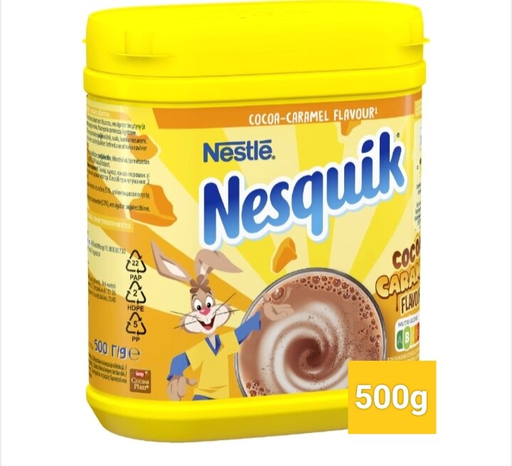 Nestle Nesquik Cocoa Caramel Powder Drink 500g Lazada PH