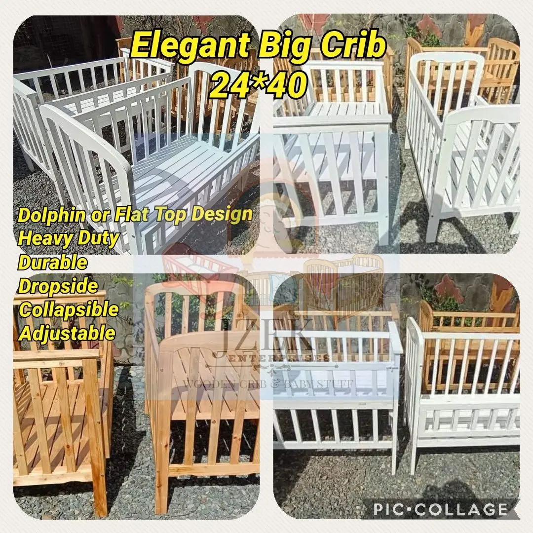 Wooden Crib (Kuna) 3in1 crib for baby, kuna 24*40