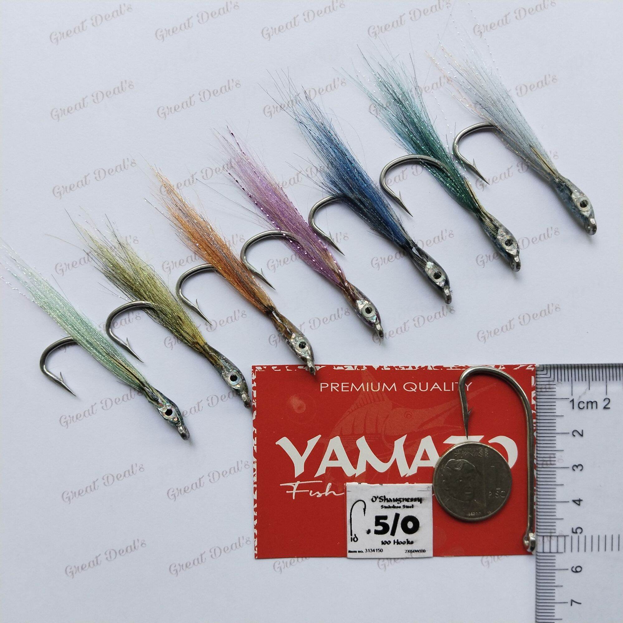 Dilis Lures or Baits Pang combine Palukso/Papaltok Size