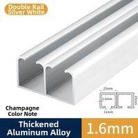 TUOMIU | Frameless Sliding Door Kit 8mm Glass