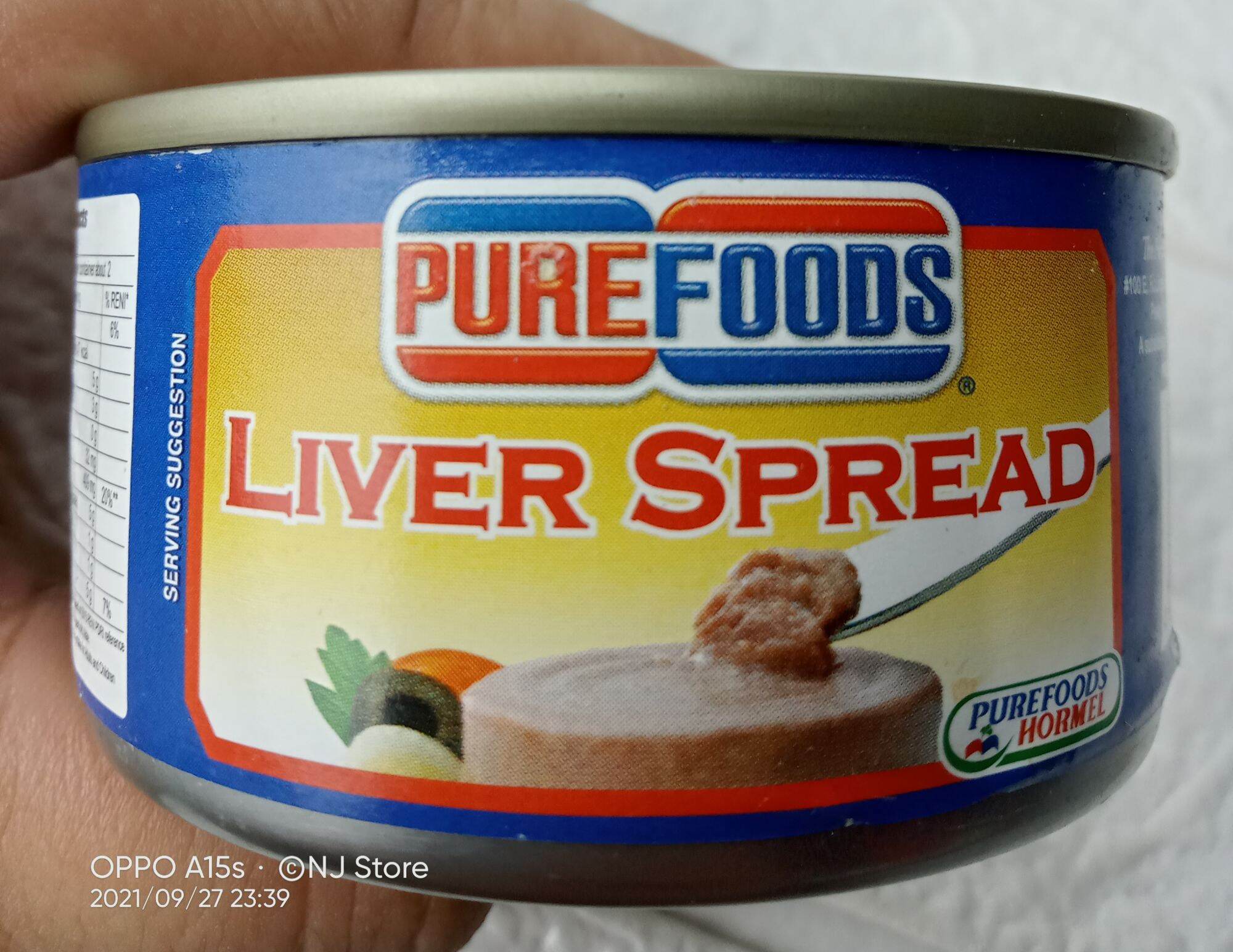 PUREFOODS LIVER SPREAD 85g | Lazada PH