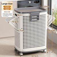 JOYBOS | High Capacity Partitionable Laundry Hamper