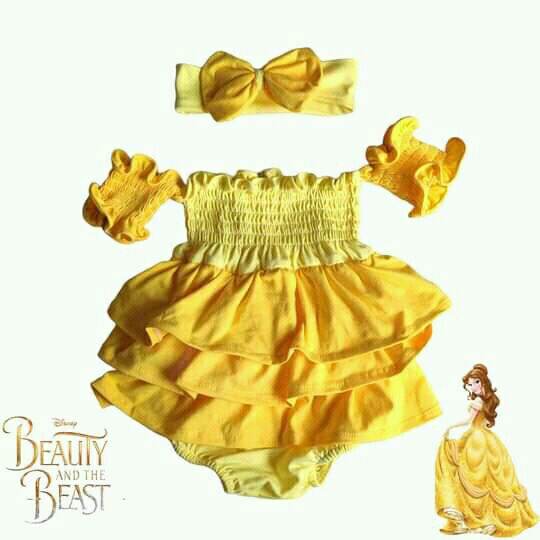 Beauty and best sale beast baby clothes