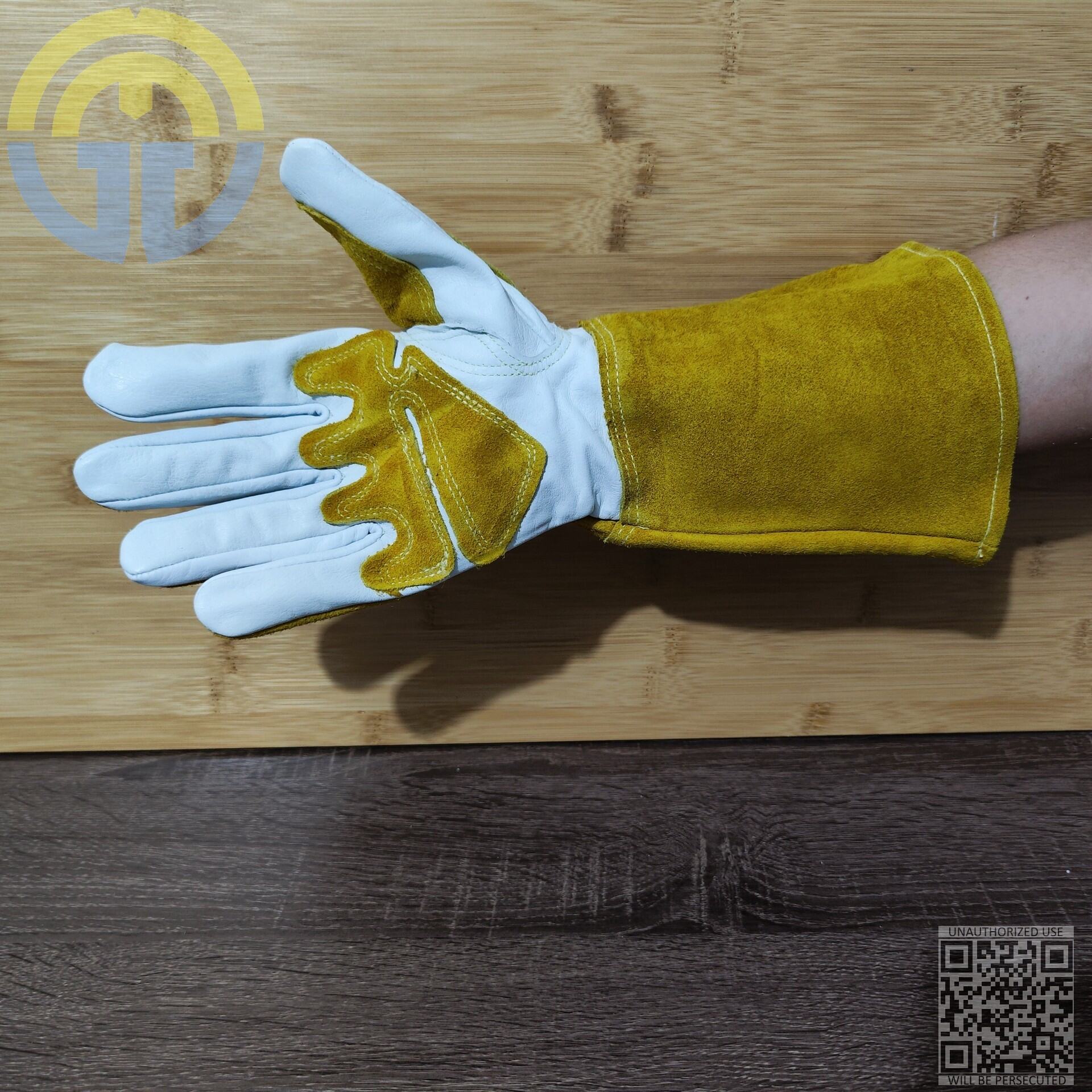 Genuine Welding Gloves Leather MIG TIG SMAW Heat Resistant