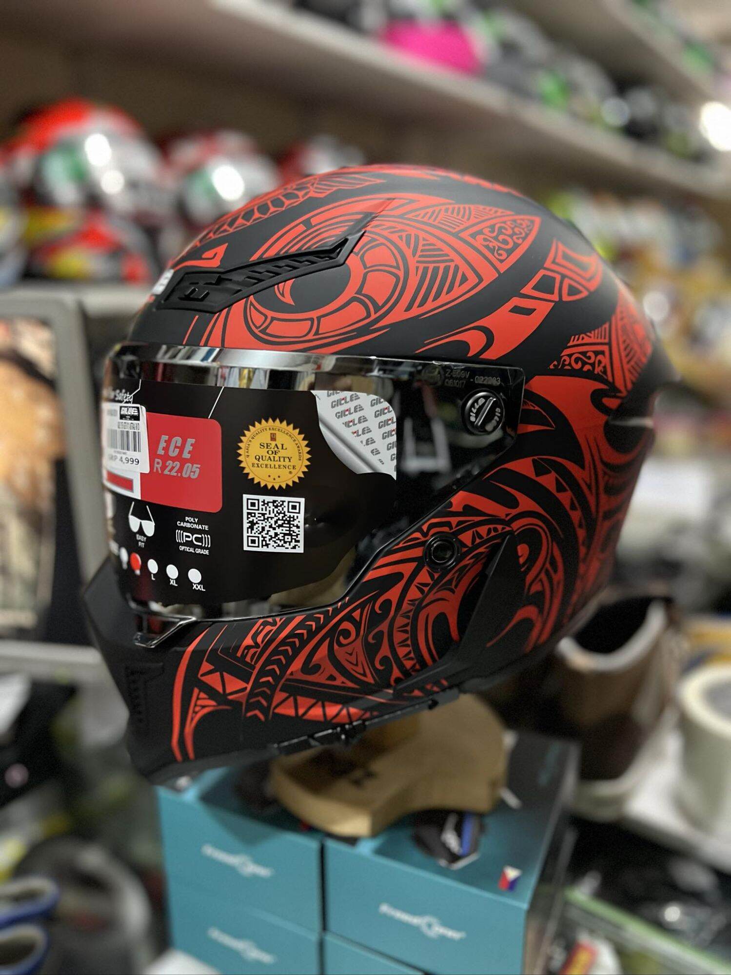 GILLE Astral Maori with bluetooth speaker and freebies Fullface