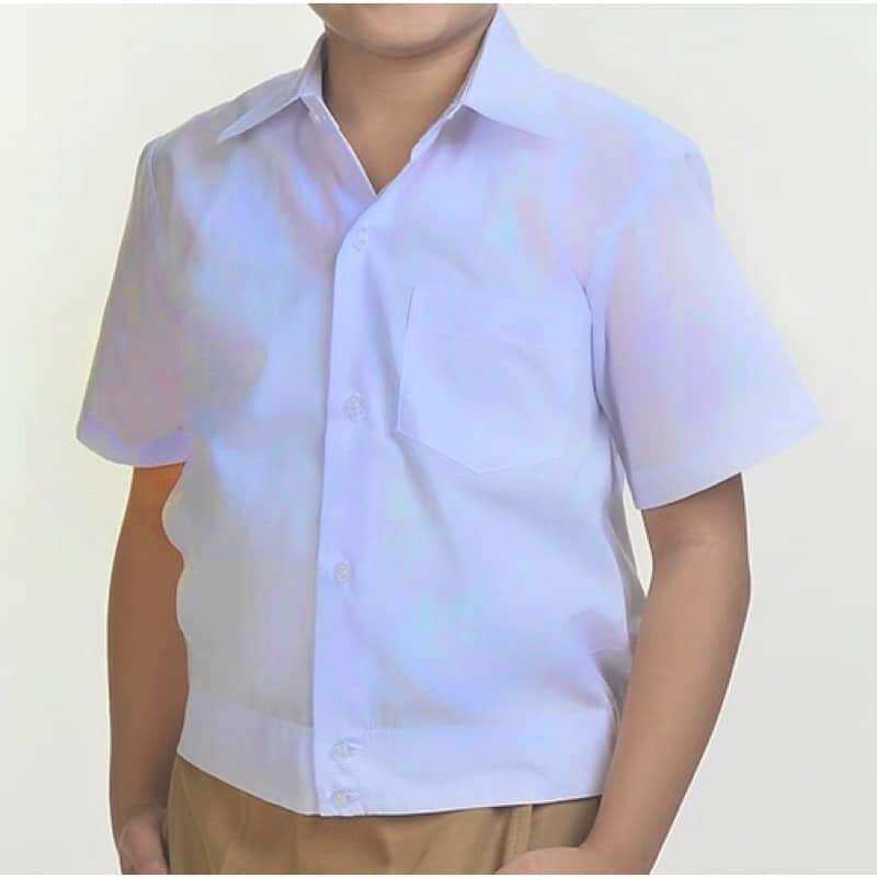 WHITE POLO  FOR BOYS SCHOOL UNIFORM