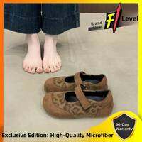 XUJIA | Inner Heel Height Boost Mary Jane Birkenstock Style Silver Ballet Training Shoes