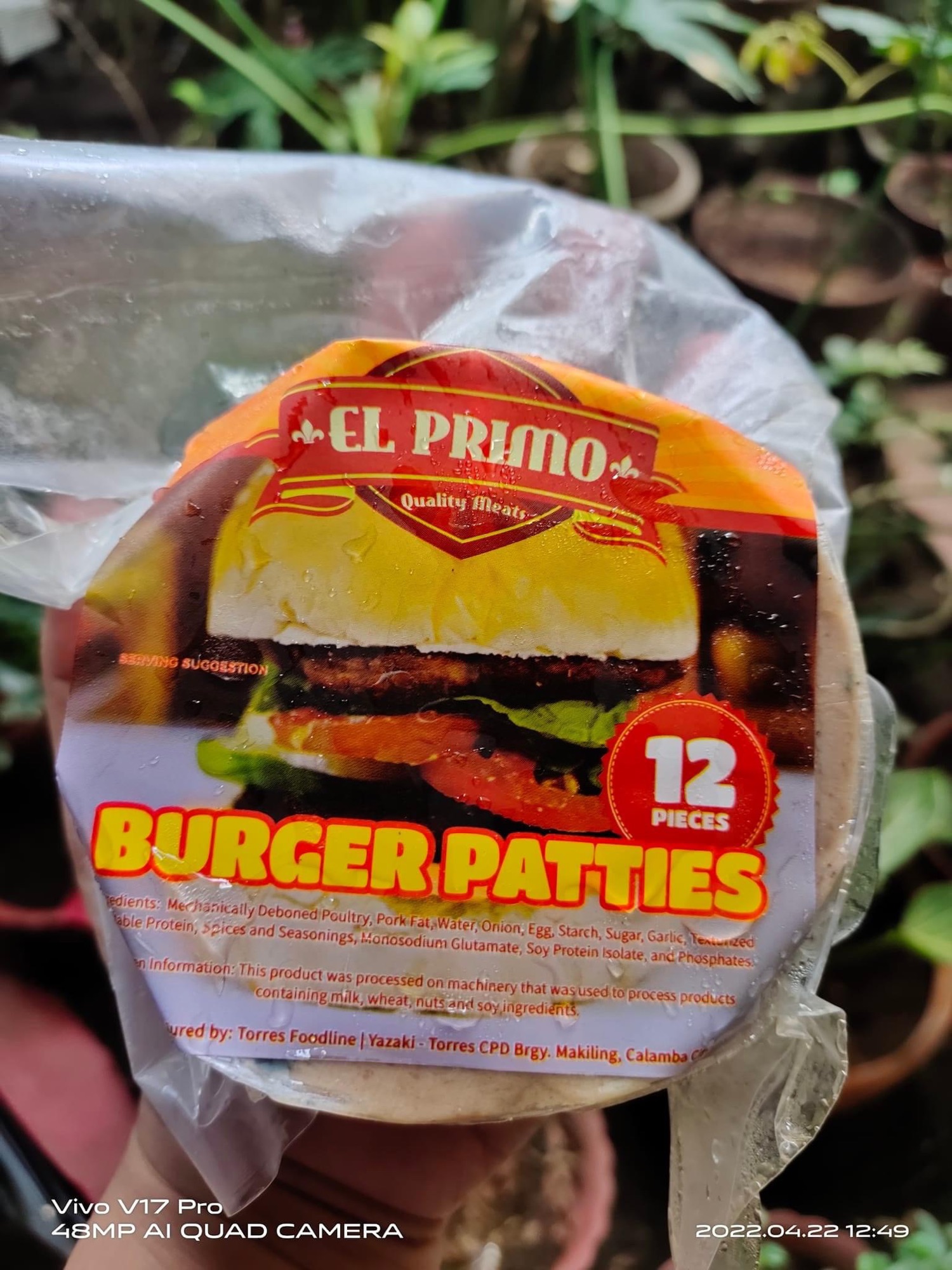 El Primo Burger Patties 12 pcs