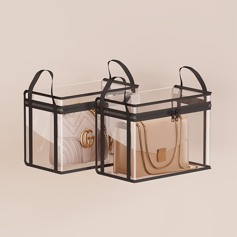 Dustproof Handbag Organizer Large Capacity Transparent Protection Bag