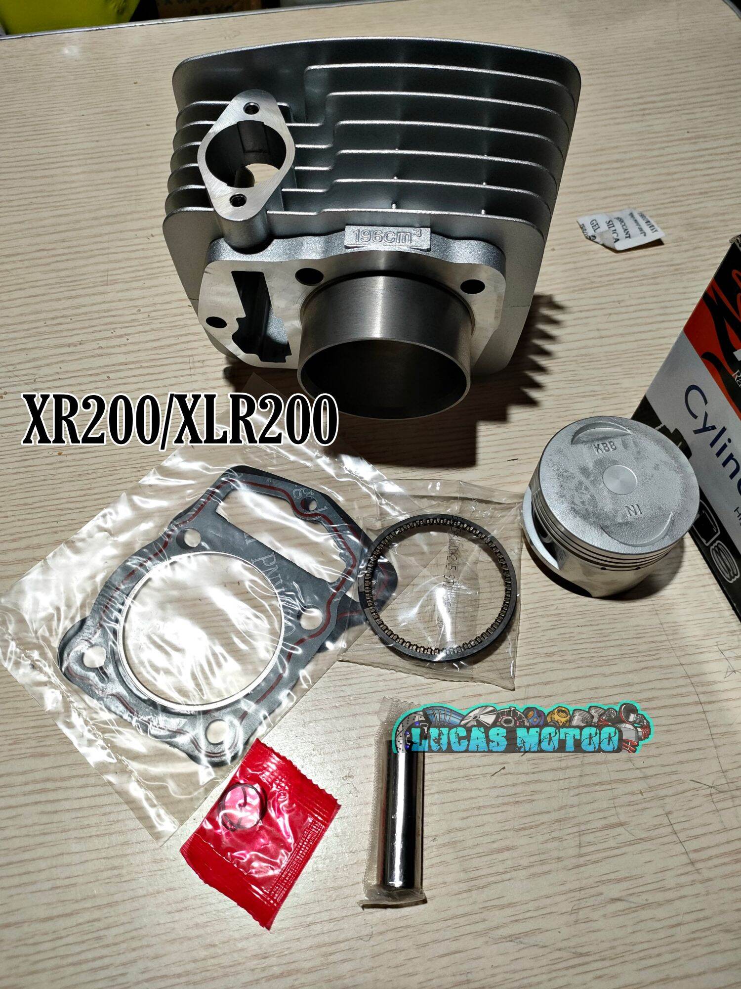 XLR200/XR200 CYLINDER BLOCK ASSEMBLY STANDARD SIZE Lazada PH