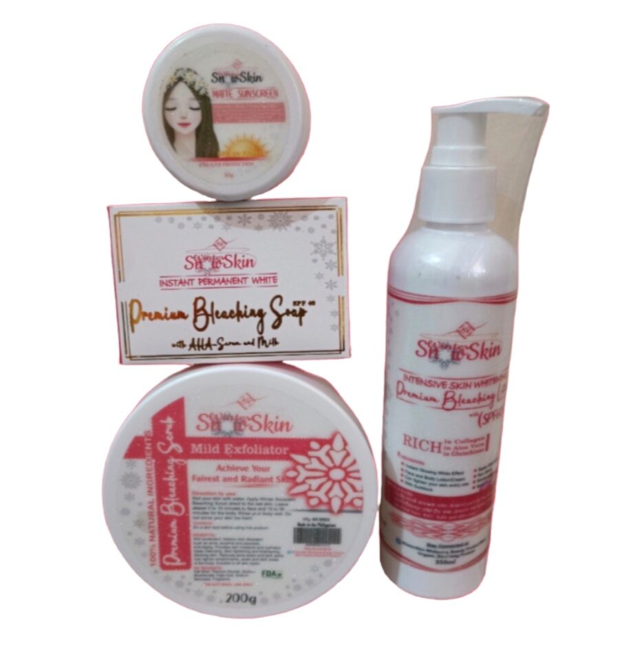 WINTER SNOW SKIN WHITENING SET A FREE SUNSCREEN Lazada PH