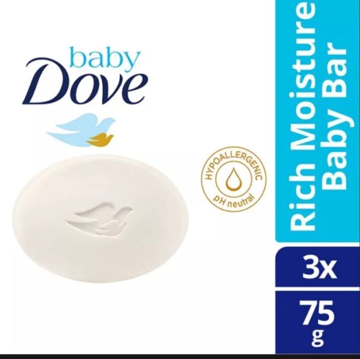 orig Dove baby rich moisture bar soap 75g below srp Lazada PH