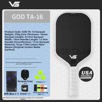 Vispinvo | Professional Tournament Carbon Fiber Toray T700 Pickleball Racket