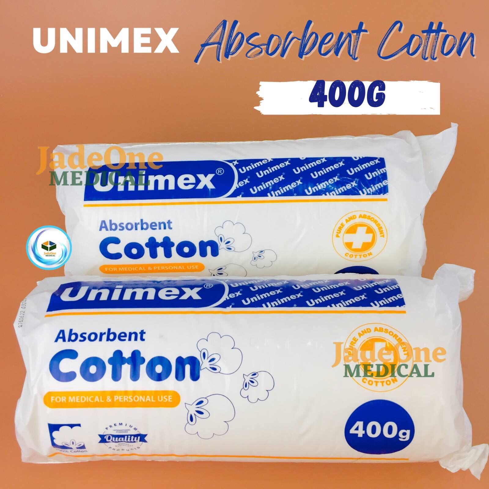 UNIMEX Absorbent Cotton (400g)