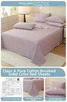 NAIYOUCHENG | Thick Pure Cotton Flannel Bedsheet