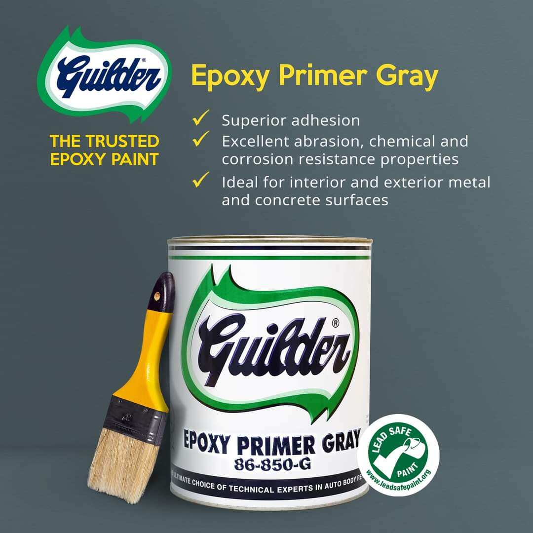 GUILDER Epoxy Primer Grey with catalyst (4 liters) Lazada PH