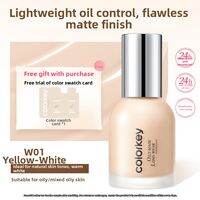 COLORKEY | Long-lasting Oil-control Waterproof Sweatproof Smudge-proof Foundation