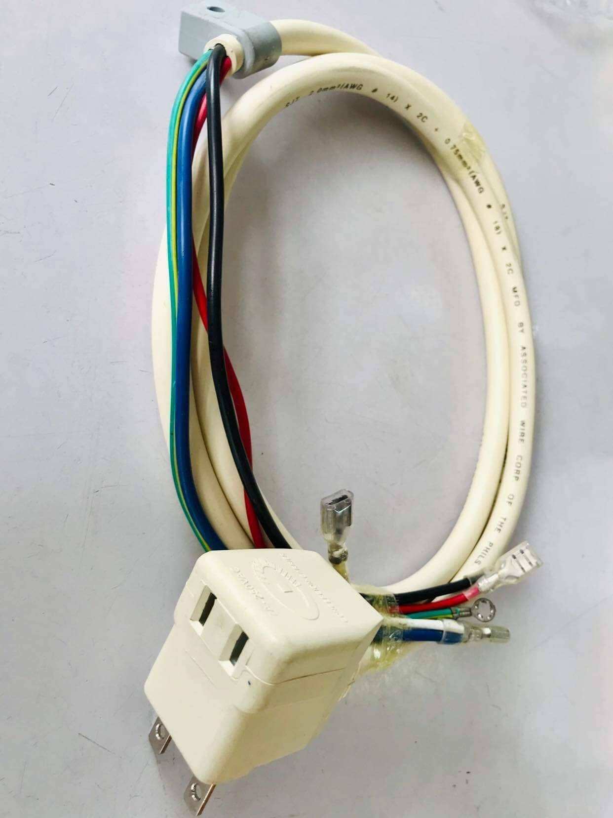 Service Cord for window type aircon with Fan plug, CARRIER, CONDURA. 2