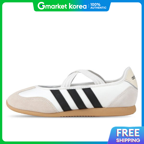 adidas / Bareda Mary Jane Women's Sneakers Core White Black Jq2127