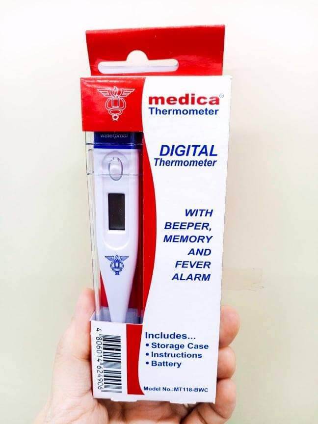 Medica Digital Thermometer with Beeper, Memory and Fever Alarm Lazada PH