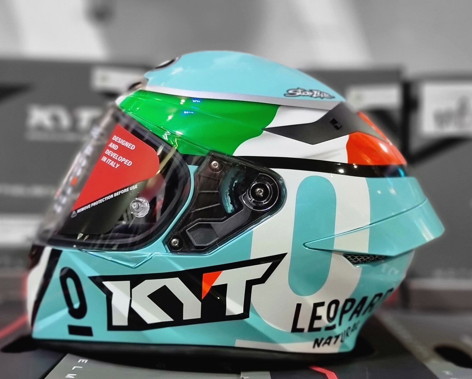 KYT HELMET TT COURSE DALLA PORTA REP