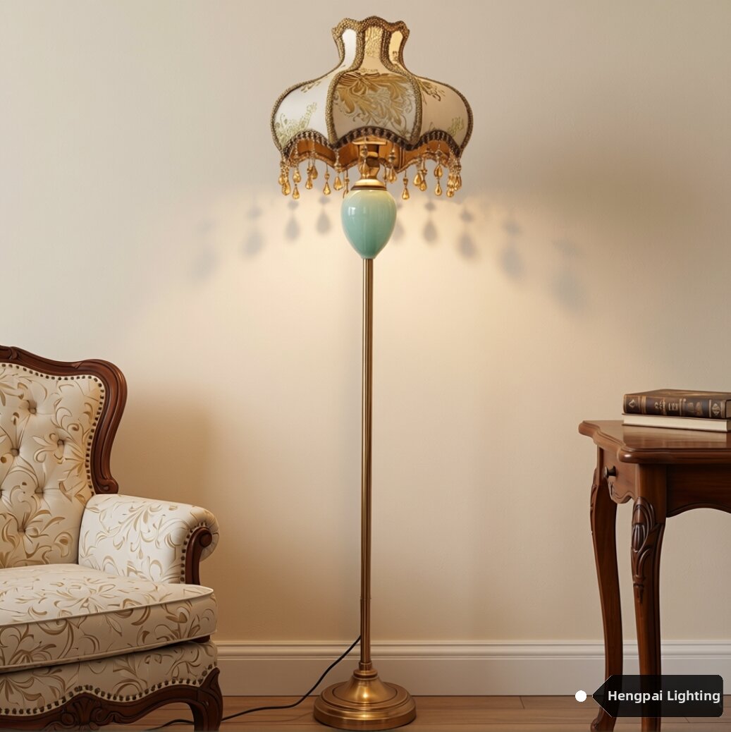 HENGPai | Luxurious European Vintage Floor Lamp