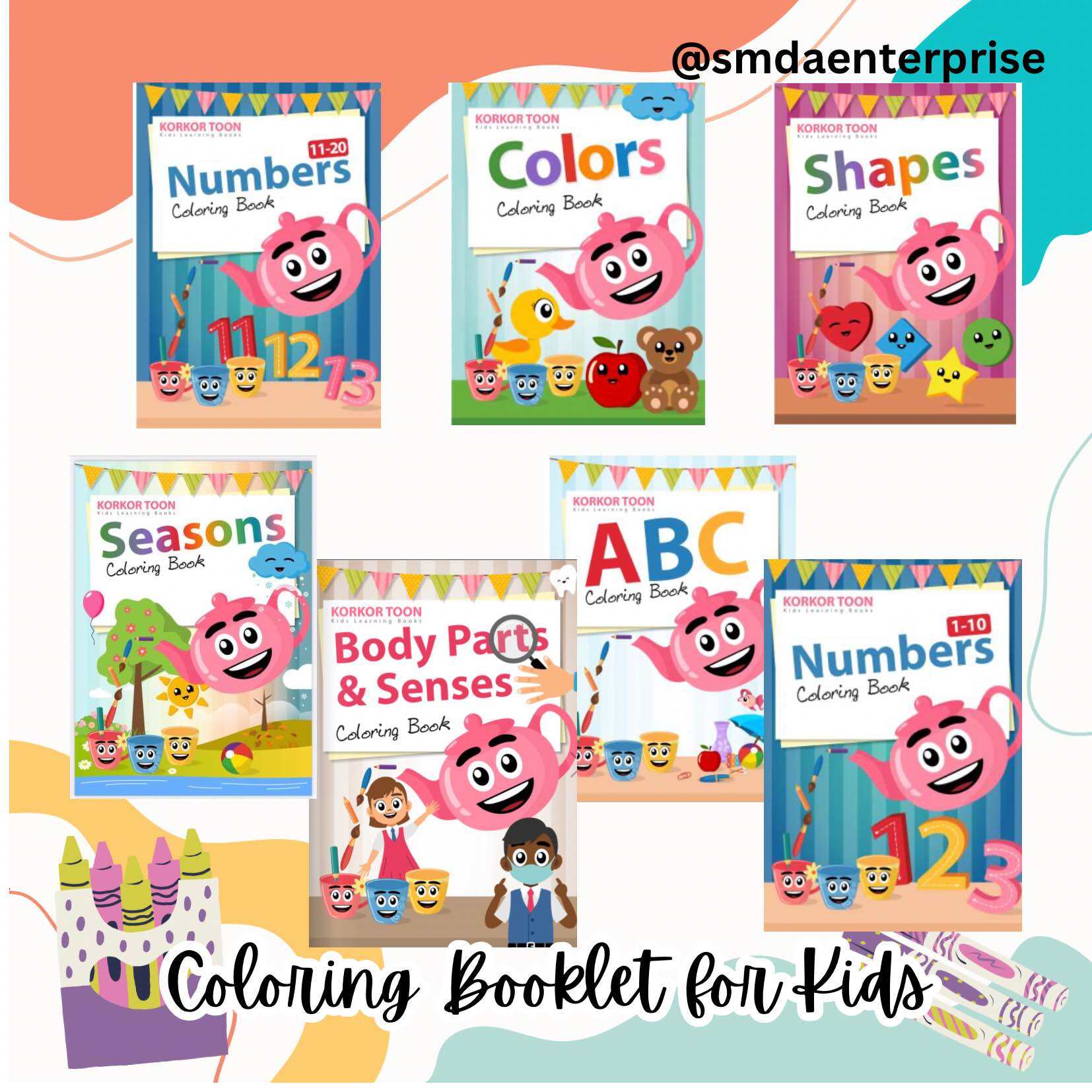 Coloring Booklet Montessori Coloring Book Lazada PH